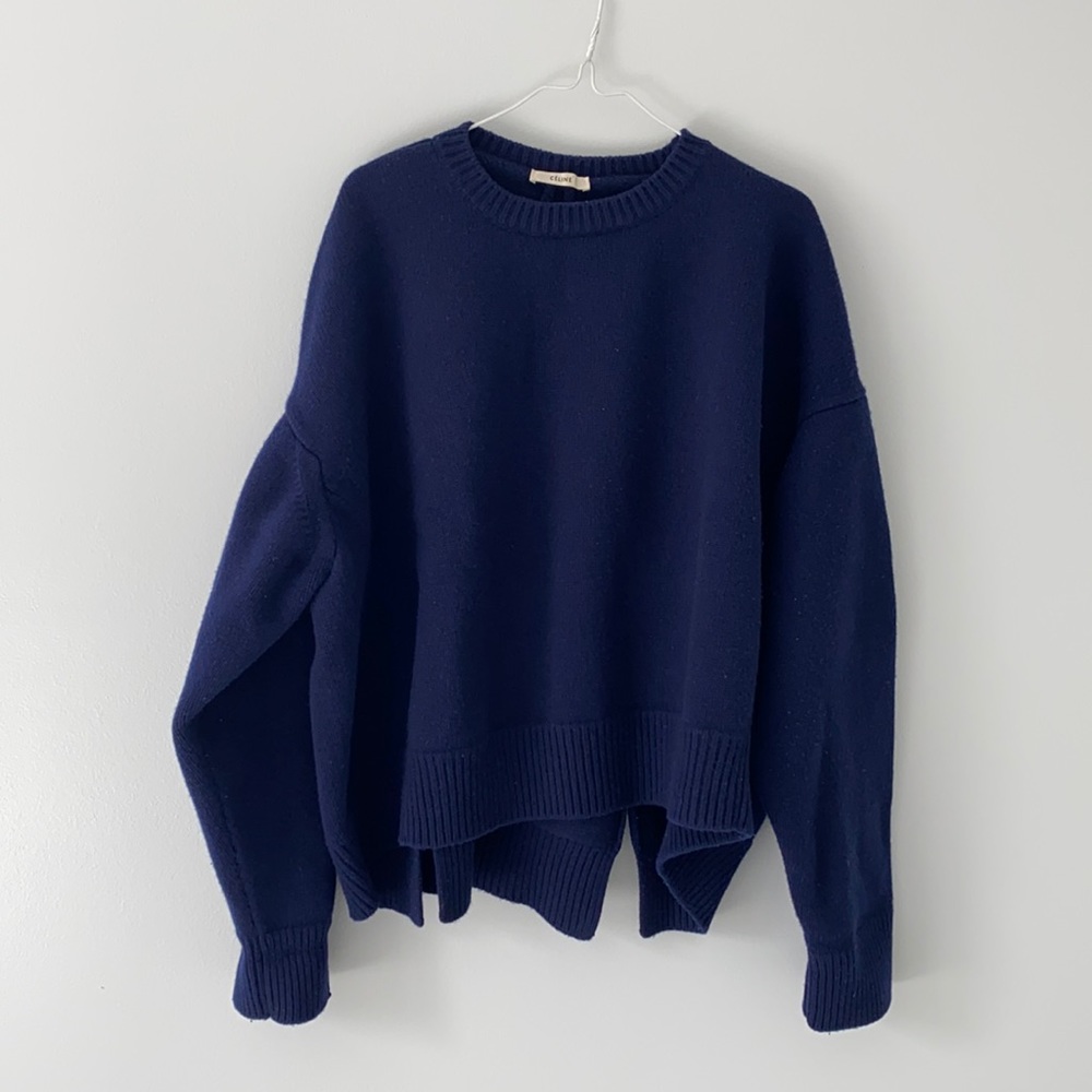 Celine oversized sweater by Phoebe Philo.